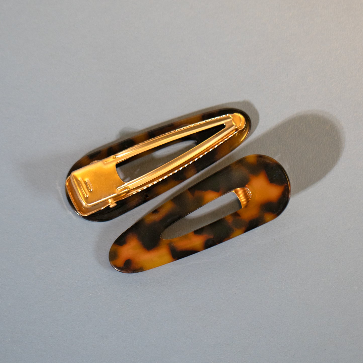 Tortoiseshell Pattern Hair Slides