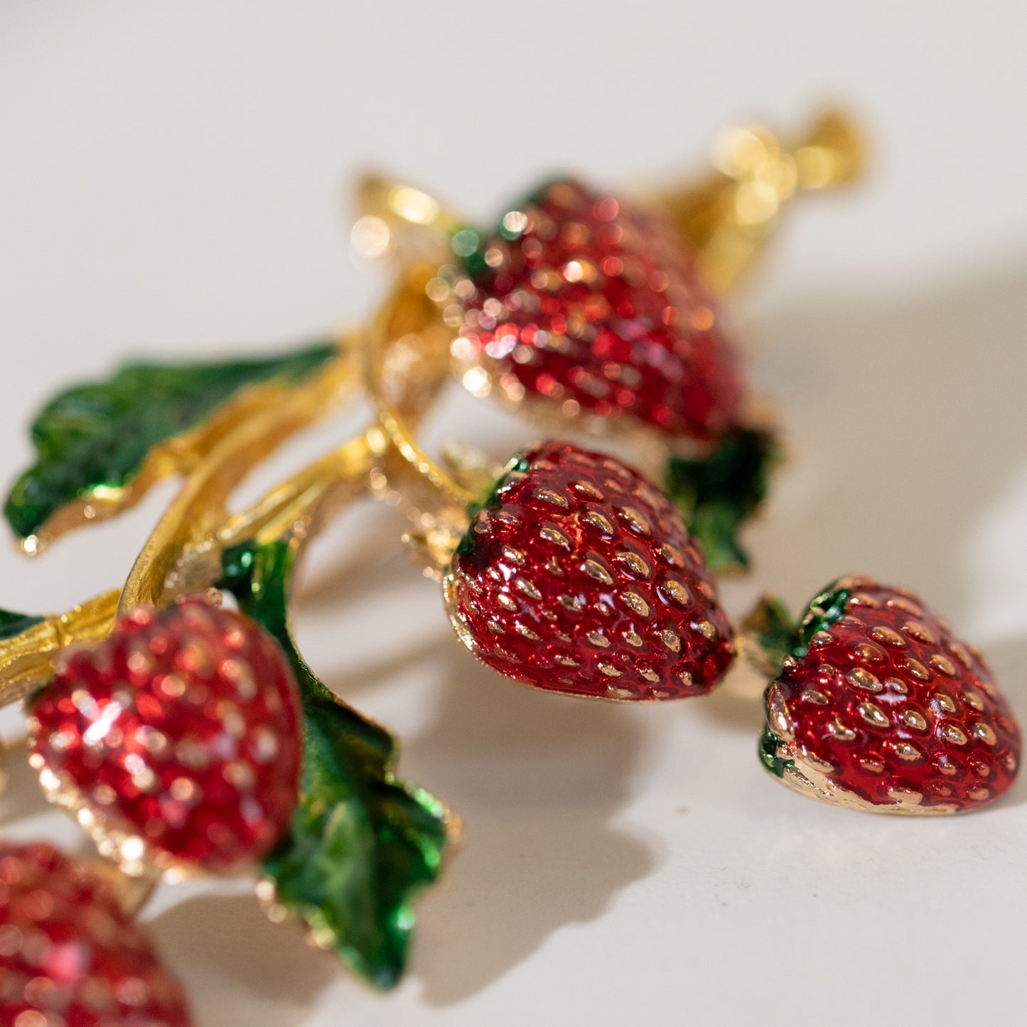 Strawberry Brooch