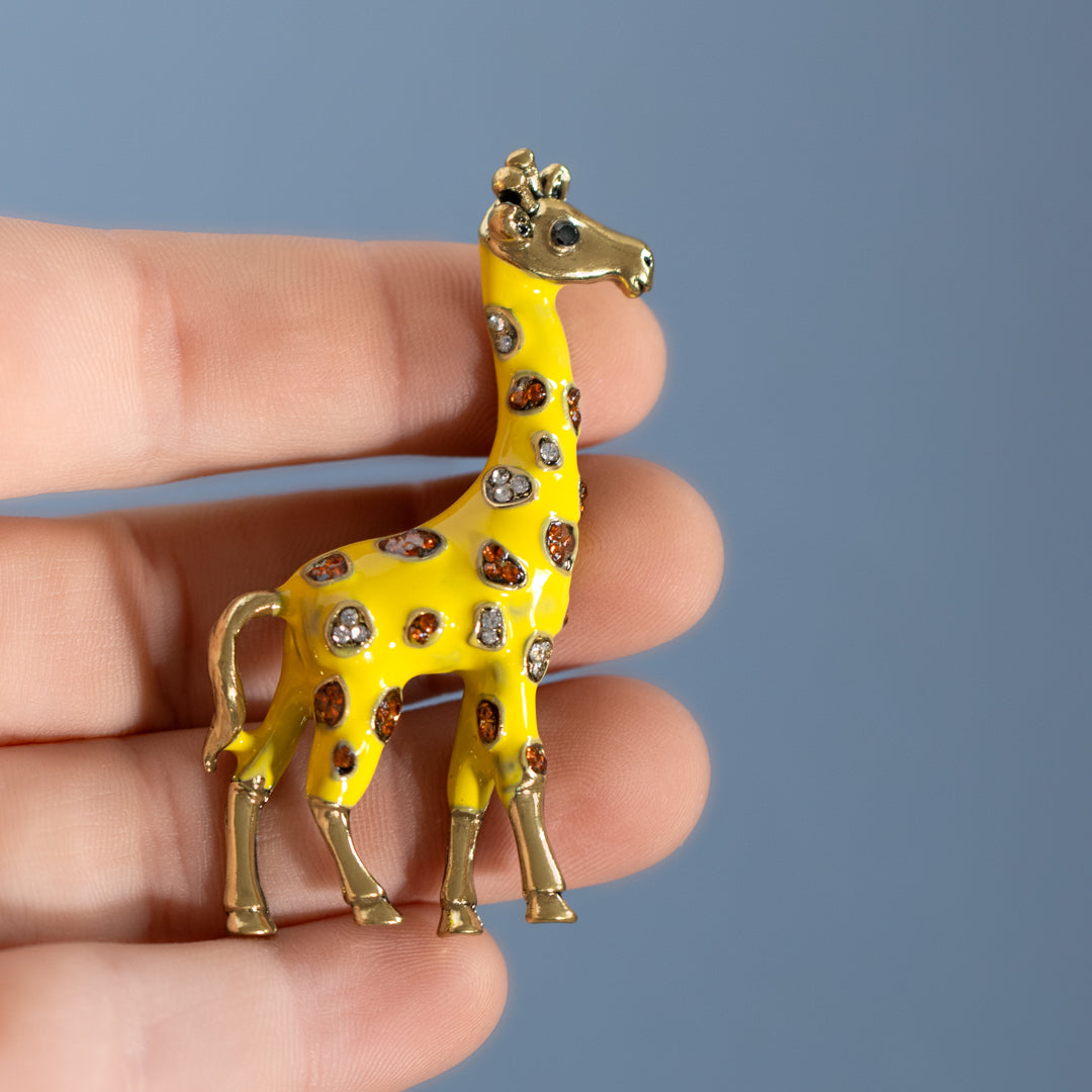 Giraffe Brooch