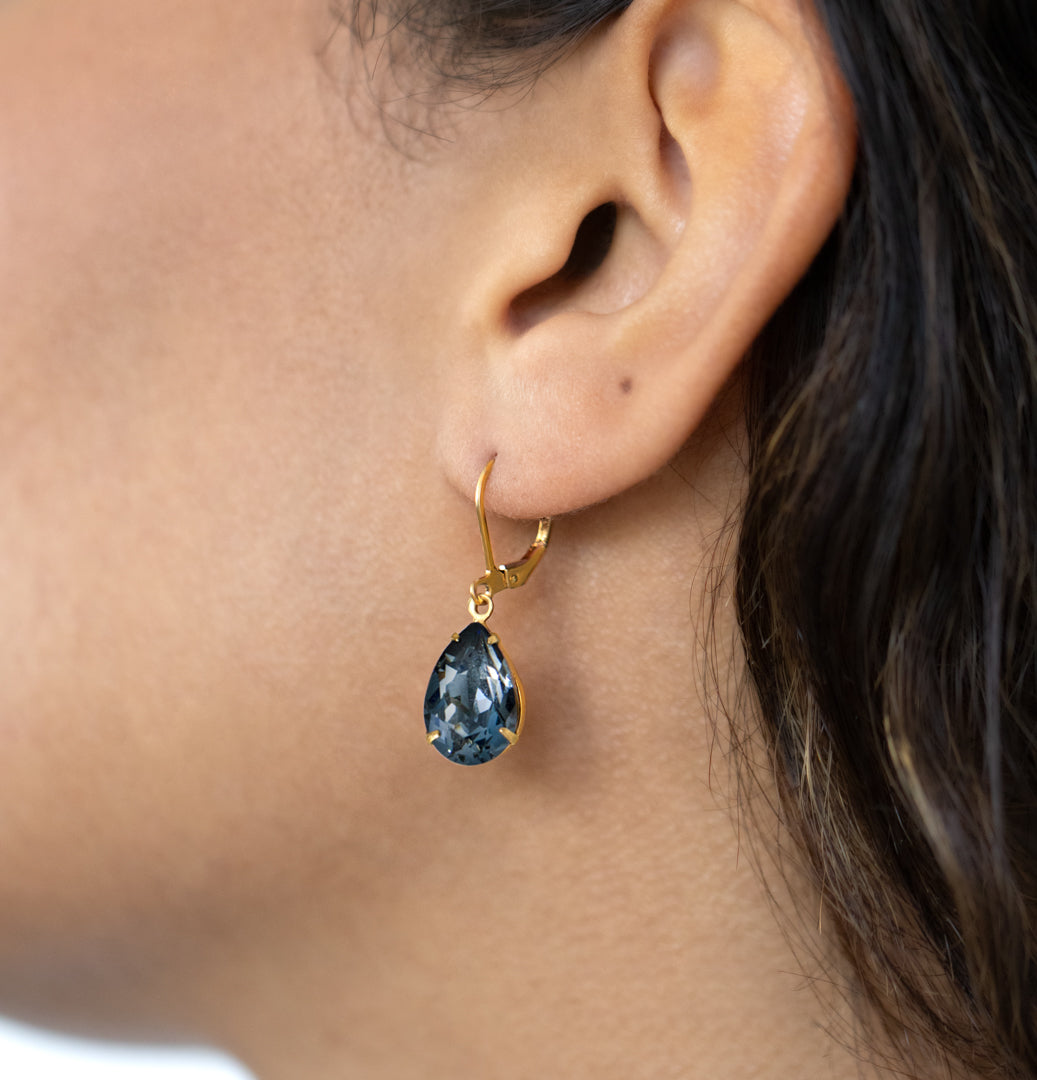 Teardrop Crystal Earrings