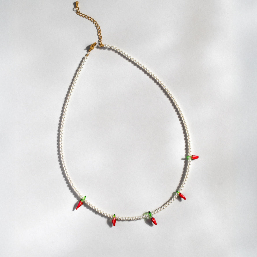 Peral Chilli Necklace