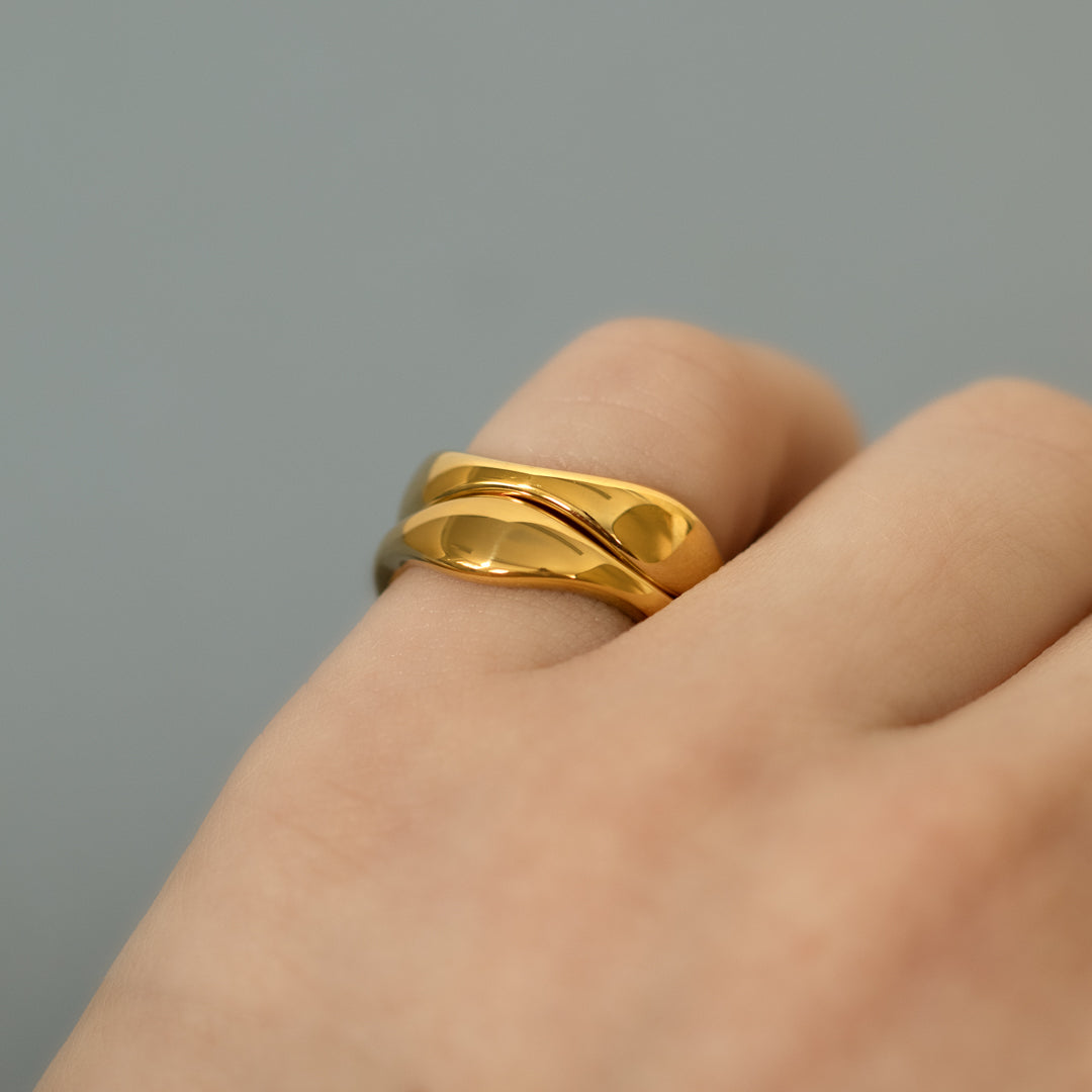 Chunky Wave Ring