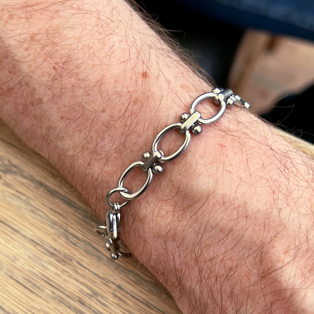 Stainless Steel Chunky Chain Bracelet