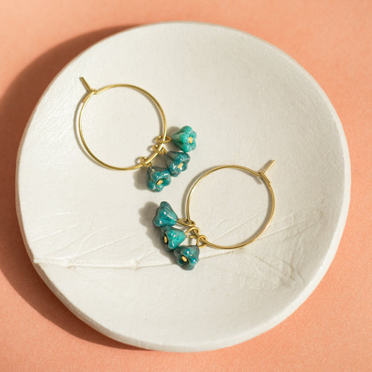 Blue Blossom Earrings