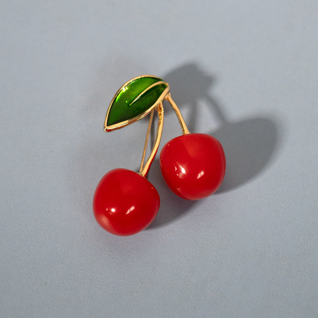 Cherry Brooch