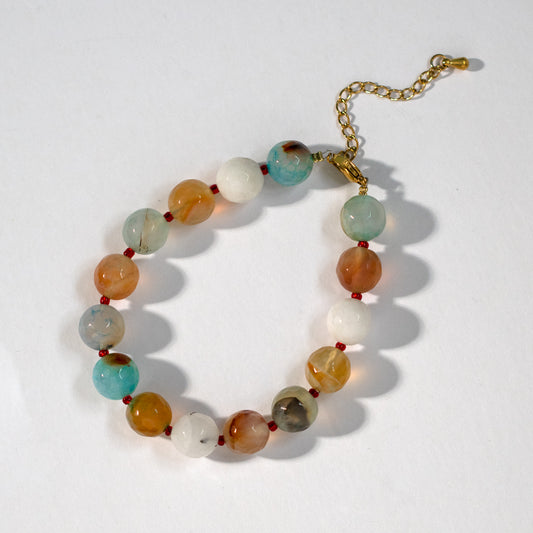 Chunky Gemstone Bead Bracelet